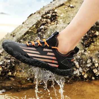 2022 Нови мултифункционални обувки, мъжки обувки за водни спортове, бързосъхнеща обувки, лека дишащи обувки за сърф, плажен