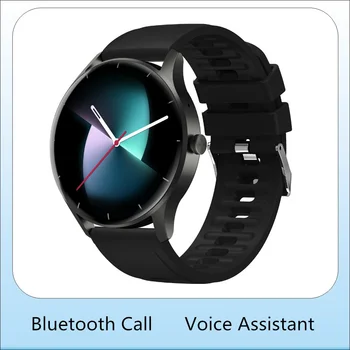 2023 Новите Смарт часовници Bluetooth Покана Женски Глас Помощник За Тренировка на Дишането САМ Циферблат за измерване на Кръвно Налягане Умен Часовник Корея Поддръжка