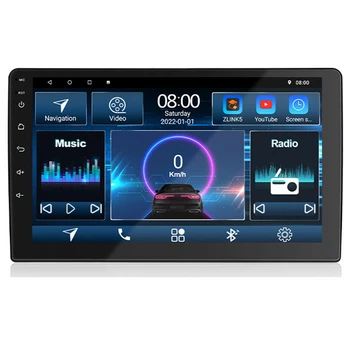 HD автомобилен плейър T3L пълнофункционален IPS автомобилна GPS навигация с DSP/ AM/AHD /Carplay Android Универсален