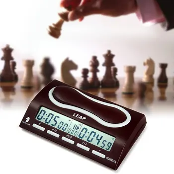 LEAP PQ9903A Многофункционални Цифрови Шахматни Часовници Wei Chi Обратното Броене Шах Будилник Таймер Reloj Ajedrez Temporizador Игра Таймер