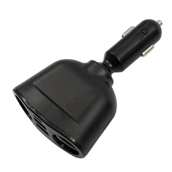QC3.0 Зарядно за Кола 12/24 В Двойна USB захранващ Адаптер Автомобилни Запалки Type-C + QC3.0 + 2.4 A Бързо Зареждане на Автомобилни батерии и Зарядни устройства