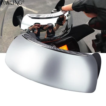 Аксесоари за мотоциклети 180 градуса широкоугольное Куполна Огледалото за задно виждане За Honda, Kawasaki, BMW SUZUKI, Yamaha, Ducati