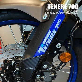 За YAMAHA Tenere 700 Аксесоари за мотоциклети Tenere700 World Raid 3D стикер от епоксидна смола Защитна подплата