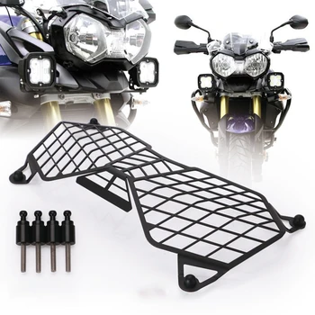 Защита на предната фарове за мотоциклети от метална мрежа, защитно покритие капак, фарове, защитно модификация за 1200XC 2012-2017