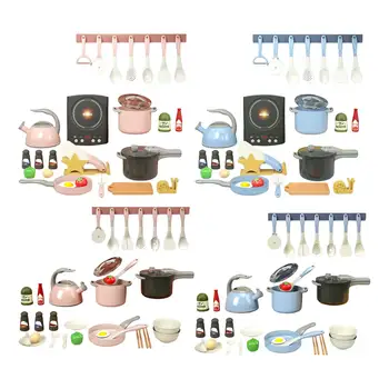 Комплект за игра в кухнята, модул за обучение набор от кухненски аксесоари за деца