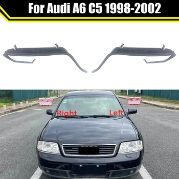 Мерки и теглилки фарове гумена полагане на водоустойчива под светлината на Пластмасови черно покритие Мека кожена уплътнение за Audi A6 C5 1998-2002