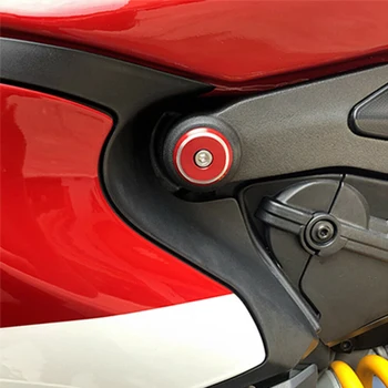 Мотоциклетът Рама Дупка Шапки на Кутията Обтекател Защита За Ducati Panigale SUPERBIKE 899 959 1199 1199S 1199R 1299 1299S 1299/1299 S V4