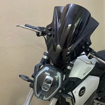 Нов мотоциклет, подходящ Super Soco Tc Ts TCmax, специален ветрозащитный екран на предното стъкло за Super Soco TS/TC/TCMAX