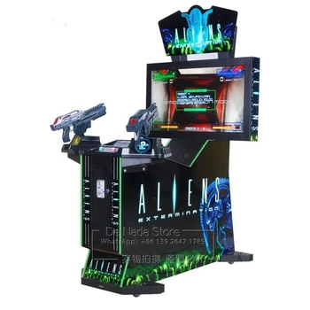 Център за игра от Извънземните, симулатор забавления с монетоприемником, видео игри, аркадни игри автомат за стрелба с пистолет