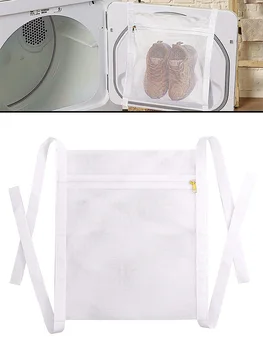 Чанта за сушене на обувки, 1 бр. чанта за сушене на маратонки, чанта за пране на обувки, мрежа за пране на маратонки, бързо съхнене, множество, голям капацитет