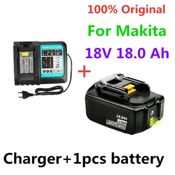 100% чисто нов 18 2.5 a акумулаторна батерия 18000 ма Литиево-йонна батерия с мощност за Makita Bl1880 Bl1860 Bl1830