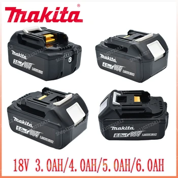 18v Makita 3.0 AH/4.0 AH/5.0 AH/6.0 Ah Акумулаторна Батерия За електрически инструменти С led литиево-йонна батерия BL1860B BL1830 BL1850