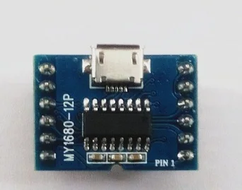2 бр./лот MY1680-12P Гласов модул / зареждане чрез USB флаш обновяване на звука /поредната музикална чип MCU