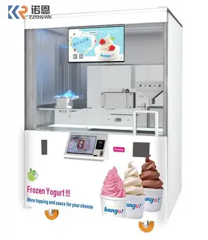 2023 Нов стил на Интелектуалния полноавтоматический автомат за сладолед за продажба