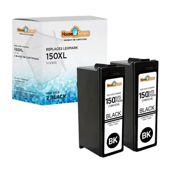 2pk 150XL 150 XL касета с черно мастило високо качество за Lexmark S315 S415 S515