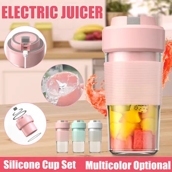 300 мл преносима електрическа сокоизстисквачка Usb миксер за шейкове Мини кухненски робот лична чаша за сок