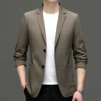 5014-2023 Мъжки костюм през пролетта на нов бизнес професионален мъжки яке ежедневни корейската версия костюм