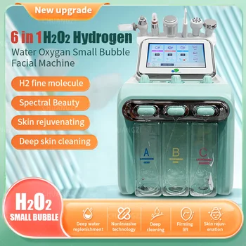 H202 Hydra малък балон 7 в 1 хидро микродермабразио Аква пилинг козметични апарати за лице с
