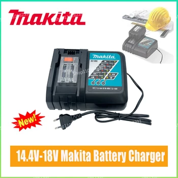 Makita100% Оригинално Зарядно устройство DC18RC Makita 3A 6A 14,4 18 В Bl1830 Bl1430 BL1890 BL1860 Зарядно Устройство за инструменти Usb 18VRC