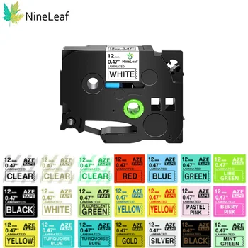 NineLeaf 6/9/12/18/24 мм 231 Лента за етикети, която е Съвместима с вашия принтер за етикети Brother P-Touch за ленти TZ 131 231 431 531 631 731