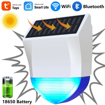 Sasha SMart WiFi Безжична слънчеви зареждане приложение за управление на интелектуалната инфрачервена аларма човешкото тяло за домашна сигурност