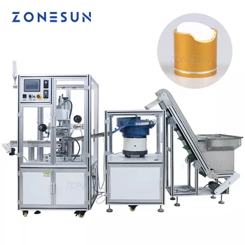 ZONESUN ZS-819-R4 Автоматична машина за термопрессования с подаване на листа, машина за топъл печат фолио за бутилки, производител за продажба