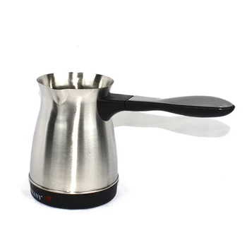 Електрическа турска tea 220 В на 5 чаши от неръждаема стомана Moka Pot