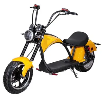 Електрически мотоциклет 2000 W Citycoco 60V20Ah Подвижна литиева батерия Макс 65 км/ч