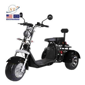 Китай citycoco CP-3 2000W електрически мотор с 3 колела, електрическа триколка, електрически скутери за възрастни