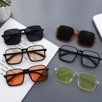 Класически реколта дамски очила за шофьора, слънчеви очила Унисекс, слънчеви очила, квадратни слънчеви очила
