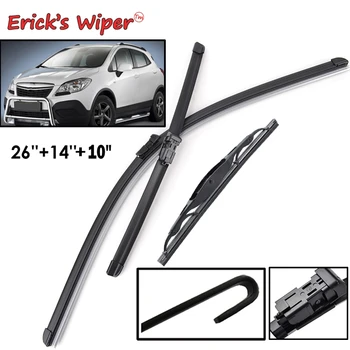 Комплект Четки Erick's Wiper Отпред и отзад За Chevrolet Trax Tracker 2012-2022 Четка за предното стъкло 26