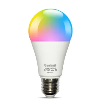 Крушка 9 W E27 E26 B22 A60 LED Sasha Smart Bulb алекса Google Home гласово управление на RGB Wifi Smart Led