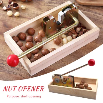 Машина за отваряне на ядки Макадамия Многофункционален инструмент за кръгообразно развиване орехи бадеми лешници