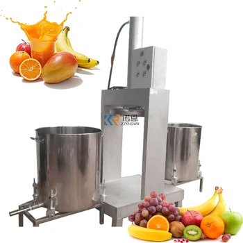 Машина за пресоване на сок Търговски хидравлична сокоизстисквачка студено пресовано, оборудване за рафиниране на джинджифил семейство плодове и зеленчуци