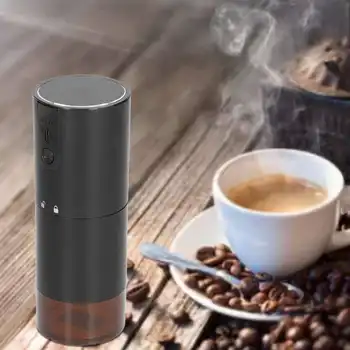 Мини-кафемелачка с плавно регулиране на дебелината, мелница за мелене, USB зареждане, за дома магазин, уреди за приготвяне на черно кафе