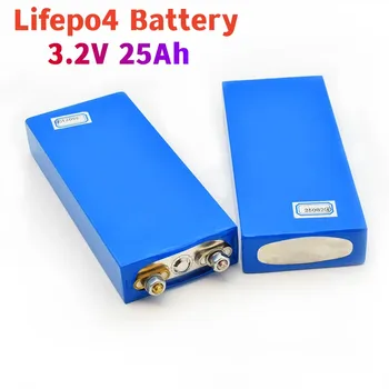 Нов 3.2 В 25ah Lifepo4 Батериите 25000 ма Литиево-Желязо-Фосфатный Батерия с Дълбоки Цикли за DIY 12 24 36 48 В Слънчев Захранване на Ups