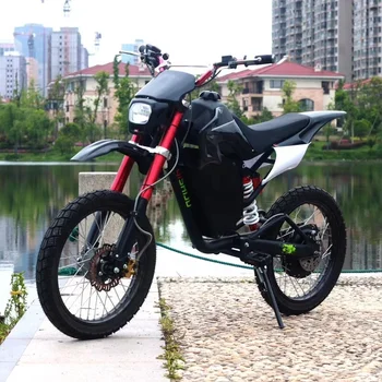Новият електрически мотоциклет състезателни с високоскоростен една литиева батерия от 80 км/ч, китайски завод