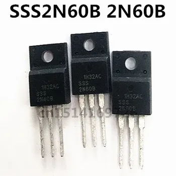 Оригинален нов 5 бр./SSS2N60B 2N60B 2A/600V, TO-220F