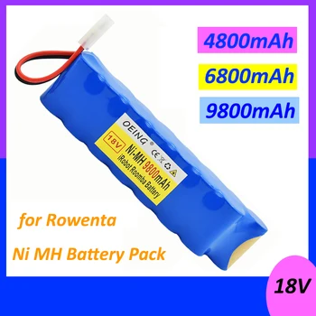 Подходящ за-Rowenta 18 NiMH Батерия 9800 ма CD Прахосмукачка RH8771 или Tefal Cyclone Extreme Прахосмукачка Батерия P102