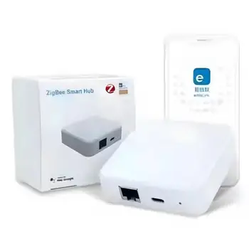 Портал eWeLink EasyLink Ethernet ZigBee3.0 с кабелен интернет и интернет Wi-Fi, с възможност за флаш MQTT