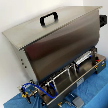 Търговски многофункционална машина за бутилиране на течна паста от неръждаема стомана U-образен тип с двойно предназначение