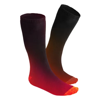 Унисекс Зимни USB актуализирани чорапи с топъл, студен ски на открито, къмпинг, колоездене, топли ски чорапи с електрически отопляеми + литиева батерия