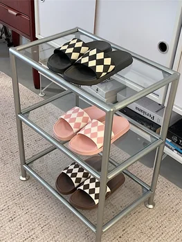 Фините модни ежедневни сандали със студен цвят в формата на диамант, летни домашни нескользящие дамски домашни чехли с мека подметка